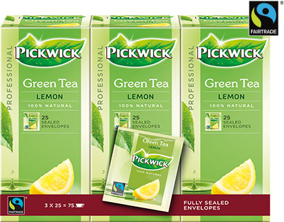 Pickwick Professional Zöld Tea Citrommal
